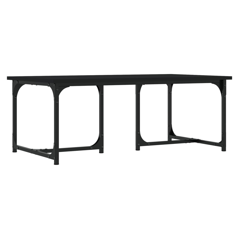 Coffee Table Black 90x50x35 cm vidaXL Engineered Wood - Coffee Table from vidaXL