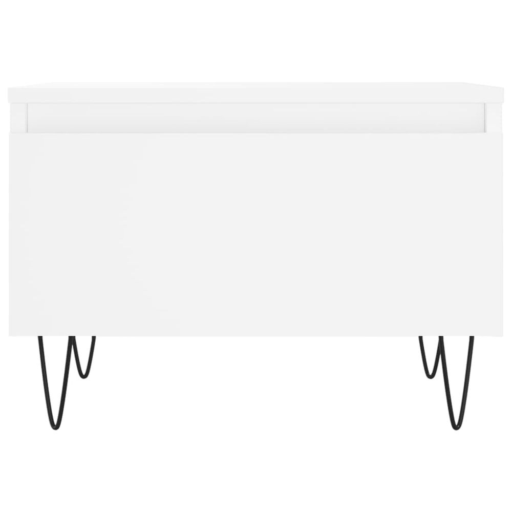 Coffee Table White 50x46x35 cm vidaXL Engineered Wood - Coffee Table from vidaXL