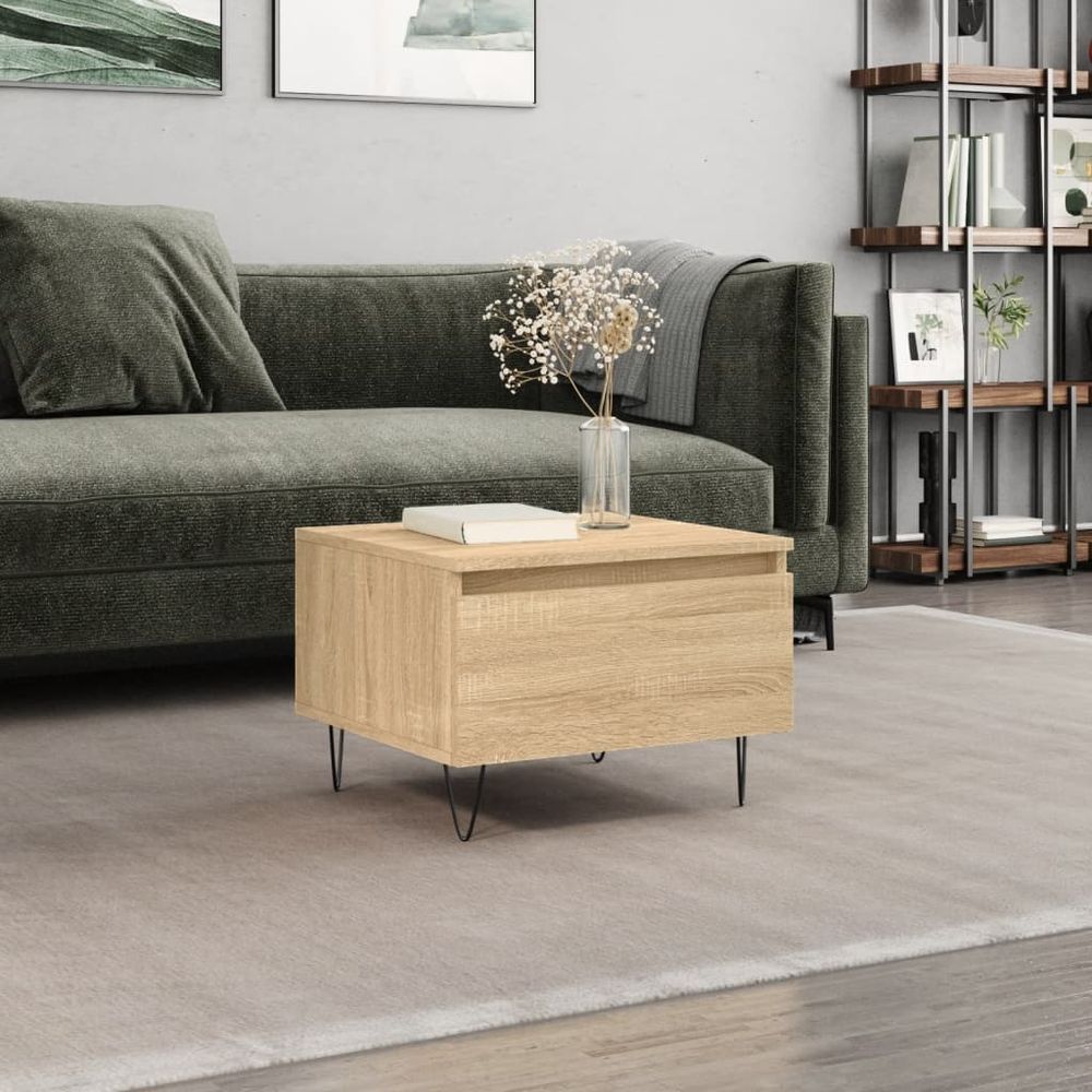 Coffee Table White 50x46x35 cm vidaXL Engineered Wood - Coffee Table from vidaXL
