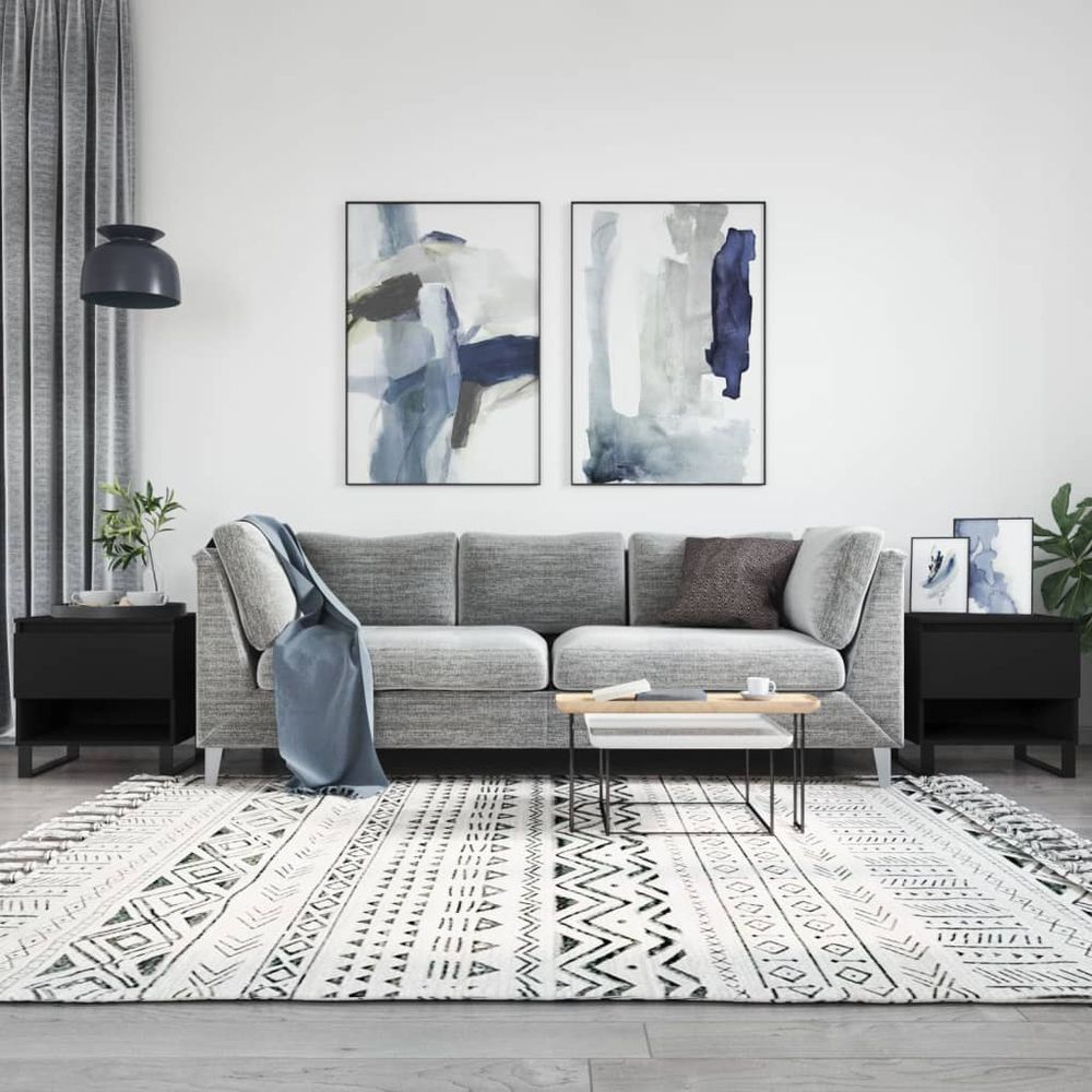 Coffee Table White 50x46x50 cm vidaXL Engineered Wood - Coffee Table from vidaXL