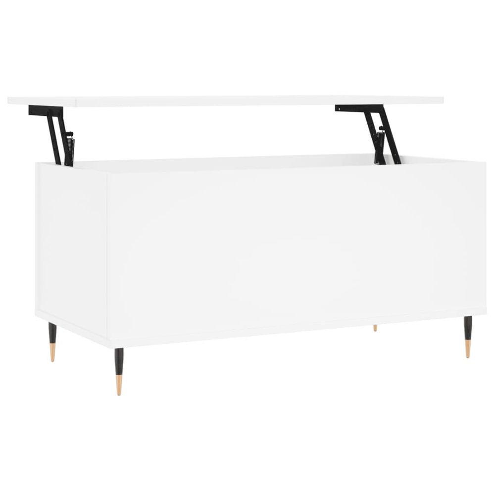 Coffee Table White 90x44.5x45 cm vidaXL Engineered Wood - Coffee Table from vidaXL