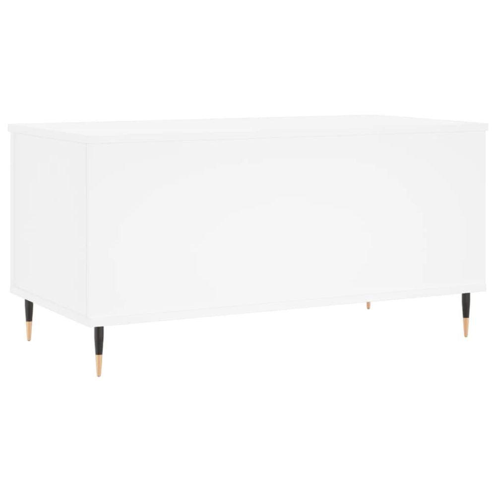 Coffee Table White 90x44.5x45 cm vidaXL Engineered Wood - Coffee Table from vidaXL