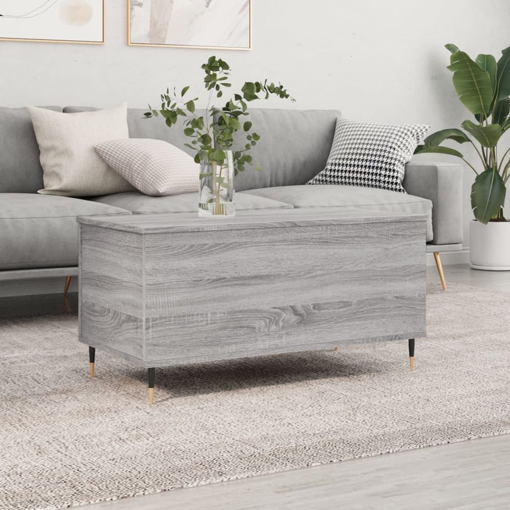 Coffee Table White 90x44.5x45 cm vidaXL Engineered Wood - Coffee Table from vidaXL