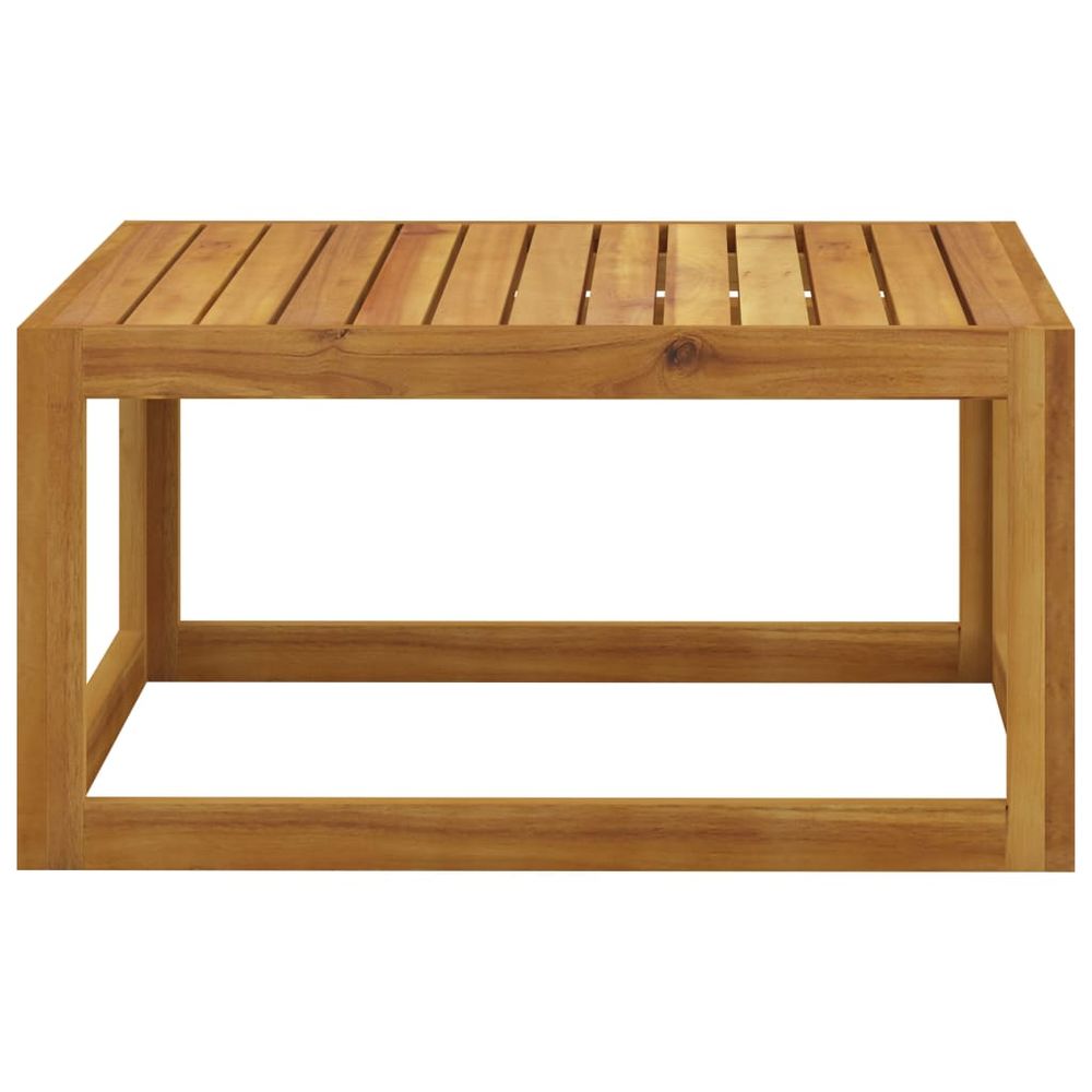 Coffee Table 68x68x29 cm vidaXL Solid Acacia Wood - Coffee Table from vidaXL