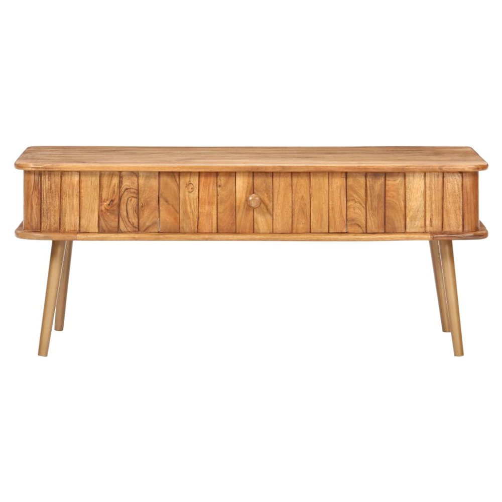 Coffee Table 100x50x40 cm vidaXL Solid Acacia Wood - Coffee Table from vidaXL