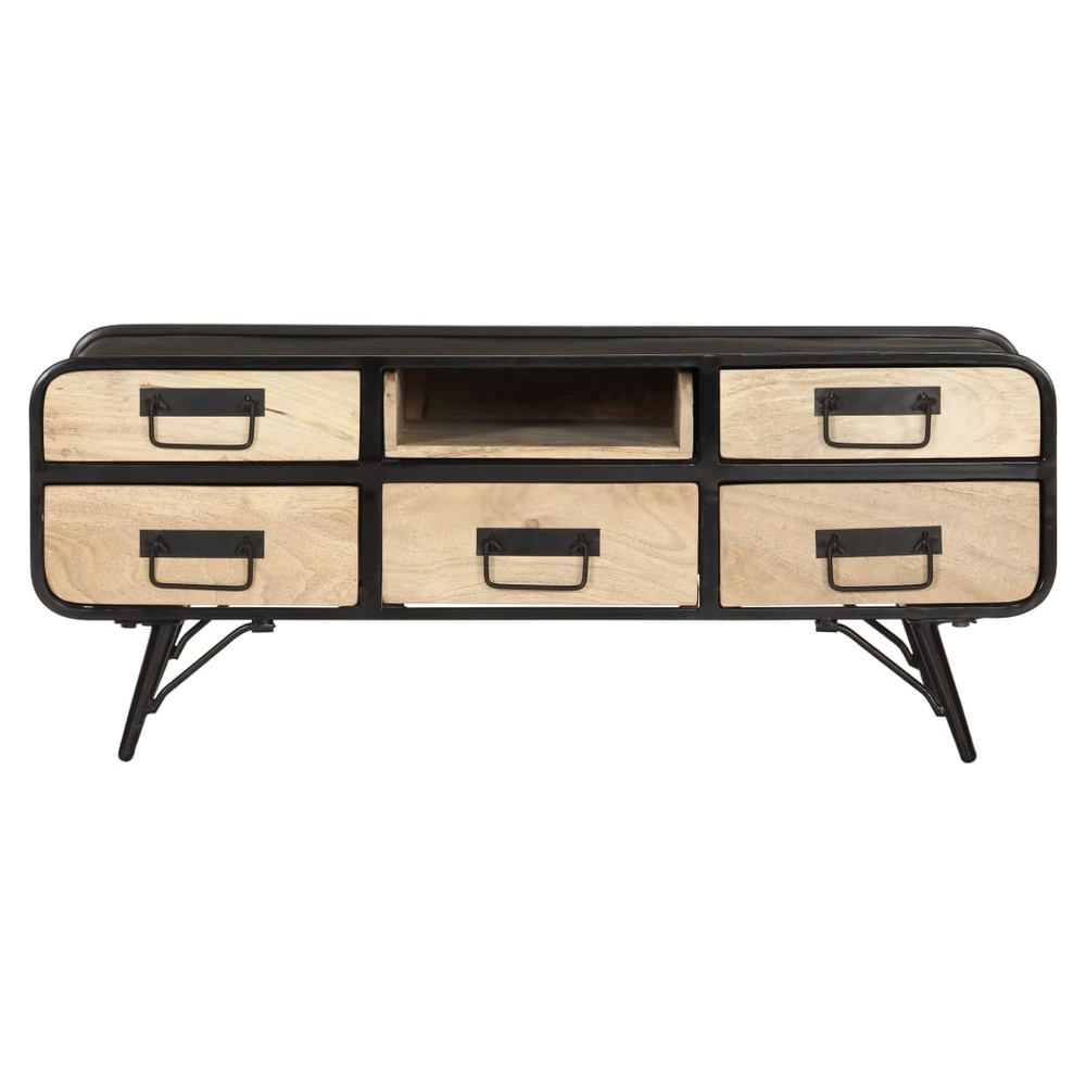 Coffee Table 100x50x40 cm vidaXL Solid Mango Wood - Coffee Table from vidaXL