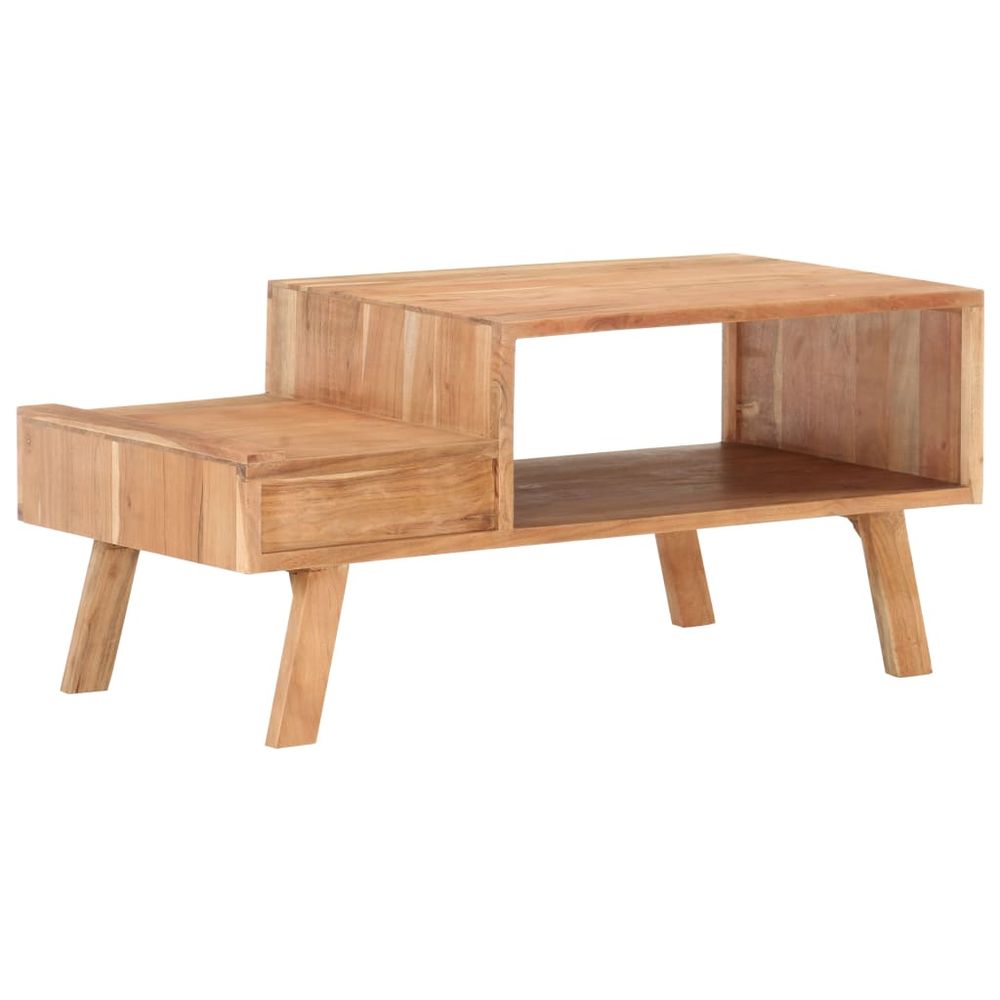 Coffee Table 100x50x45 cm vidaXL Solid Acacia Wood - Coffee Table from vidaXL