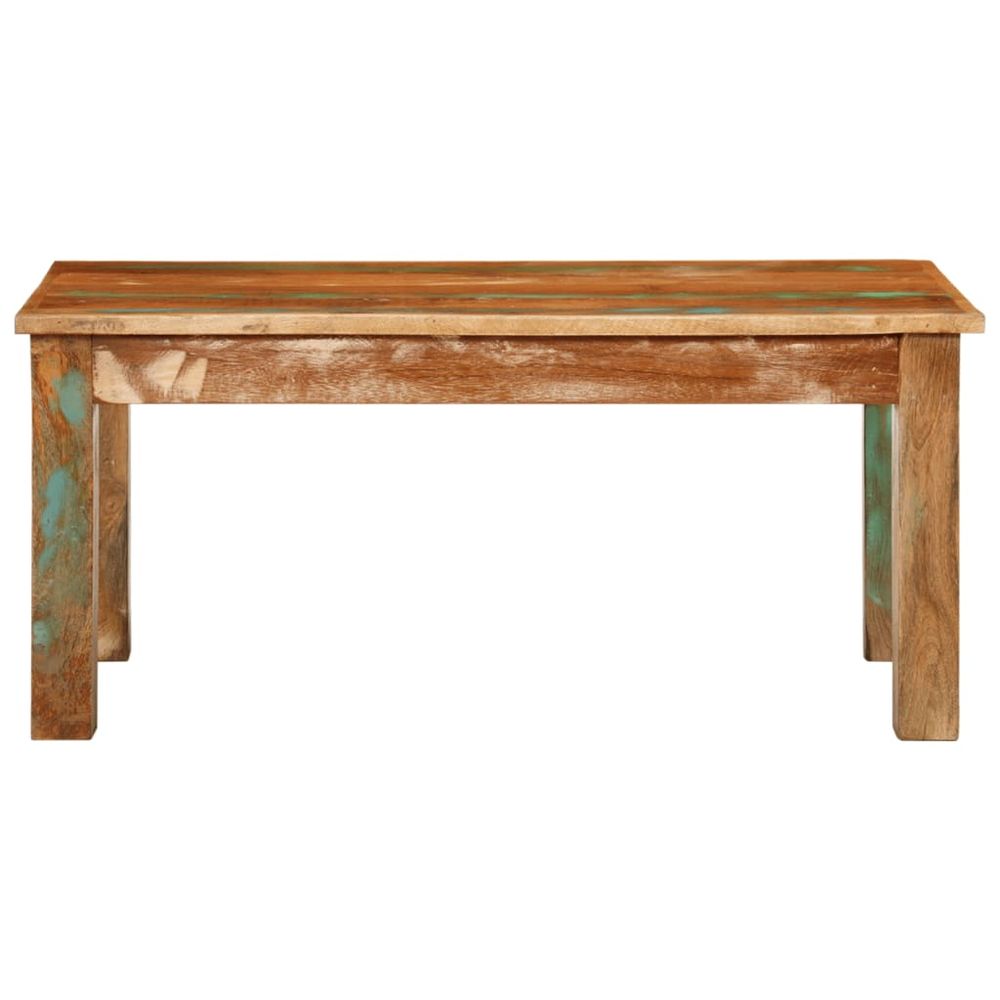 Coffee Table 100x55x45 cm vidaXL Solid Wood Reclaimed - Coffee Table from vidaXL