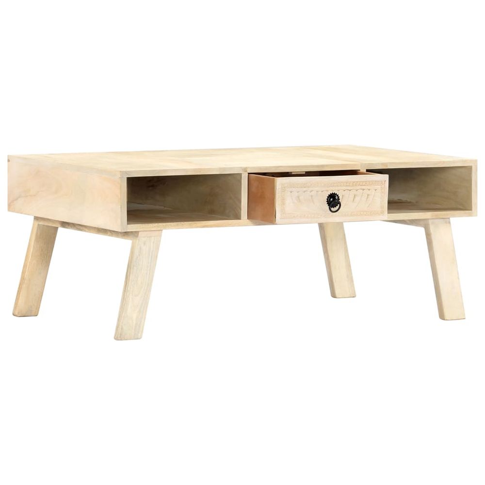 Coffee Table 100x60x40 cm vidaXL Solid Mango Wood - Coffee Table from vidaXL