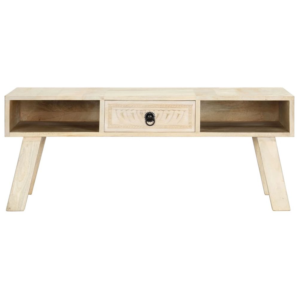 Coffee Table 100x60x40 cm vidaXL Solid Mango Wood - Coffee Table from vidaXL