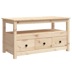 Coffee Table 102x49x55 cm vidaXL Solid Wood Pine - Coffee Table from vidaXL
