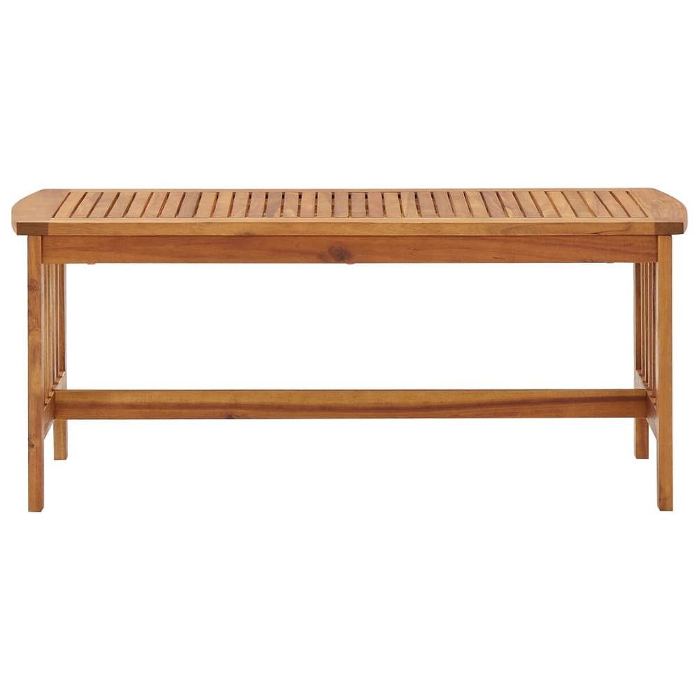 Coffee Table 102x50x43 cm vidaXL Solid Acacia Wood - Coffee Table from vidaXL