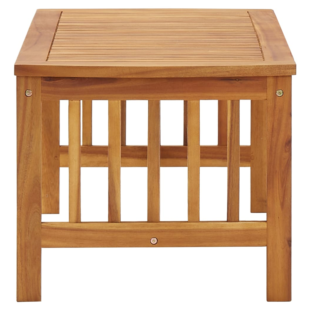 Coffee Table 102x50x43 cm vidaXL Solid Acacia Wood - Coffee Table from vidaXL