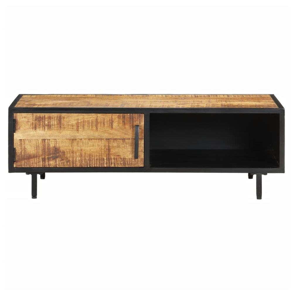 Coffee Table 105x50x35 cm vidaXL Rough Mango Wood - Coffee Table from vidaXL