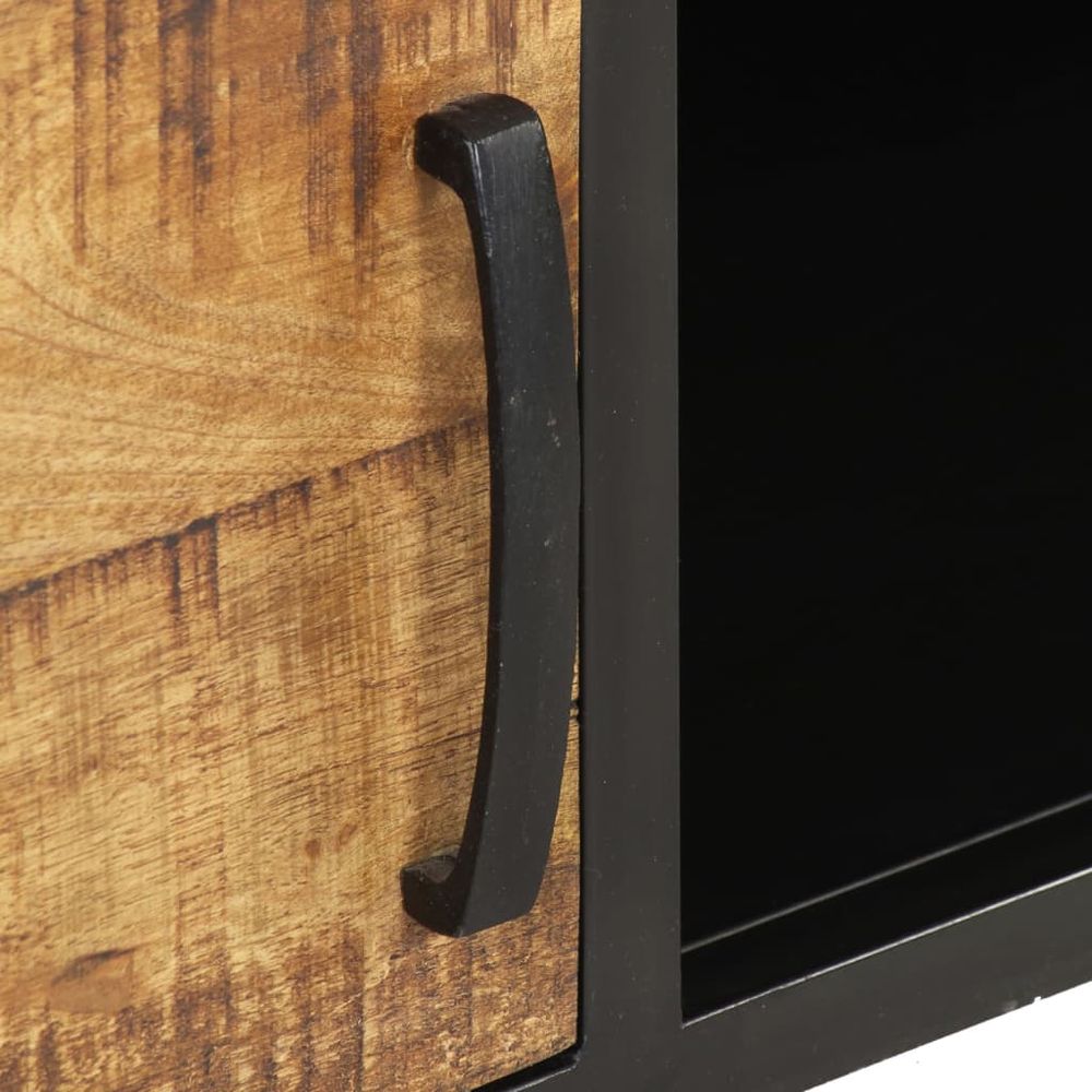 Coffee Table 105x50x35 cm vidaXL Rough Mango Wood - Coffee Table from vidaXL