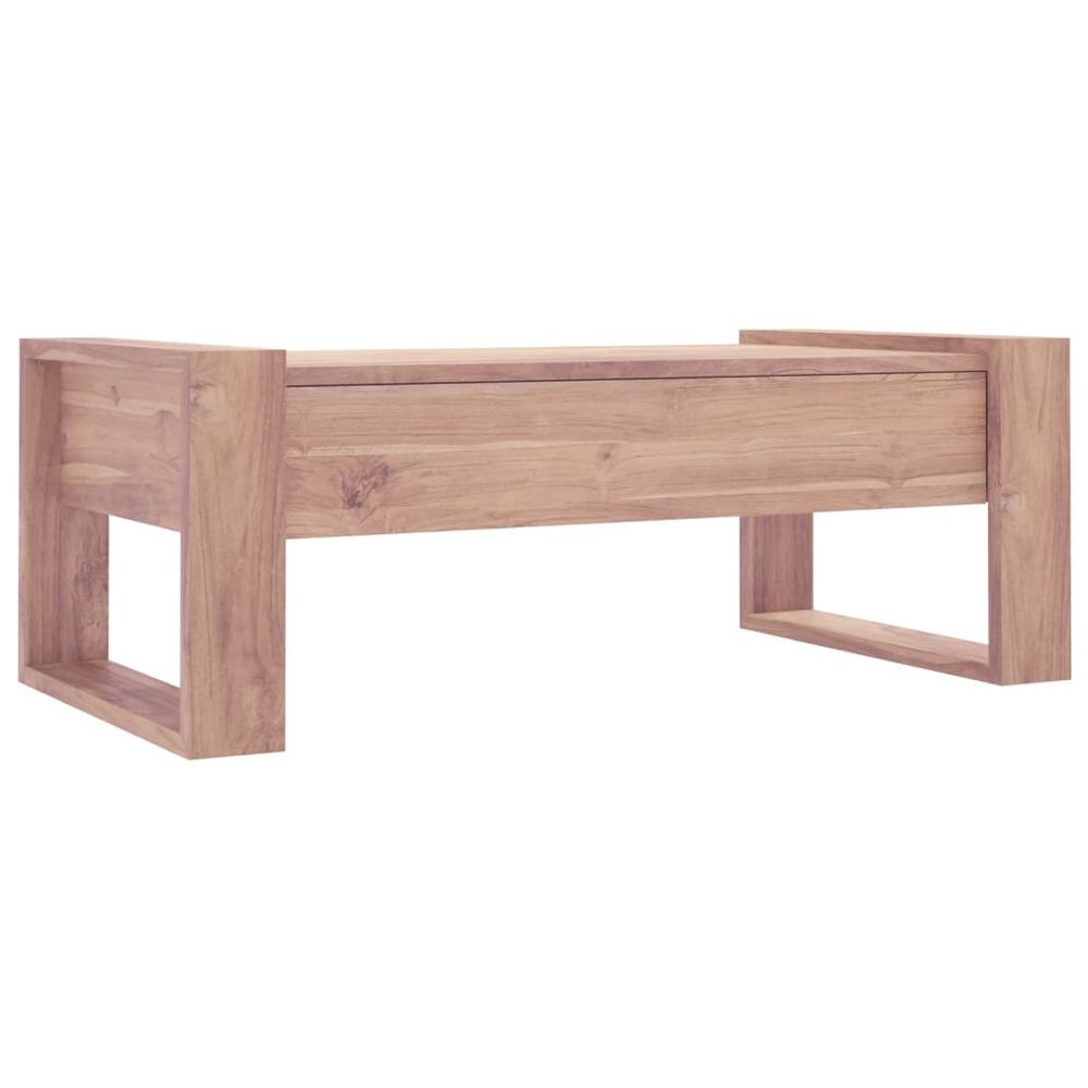 Coffee Table 110x60x40 cm vidaXL Solid Teak Wood - Coffee Table from vidaXL