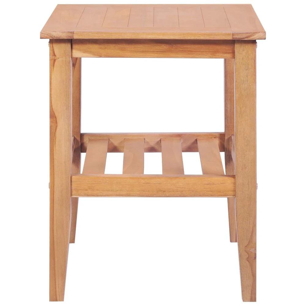 vidaXL Coffee Table 40x40x50 cm vidaXL Square Solid Teak - Coffee Tables Coffee Table