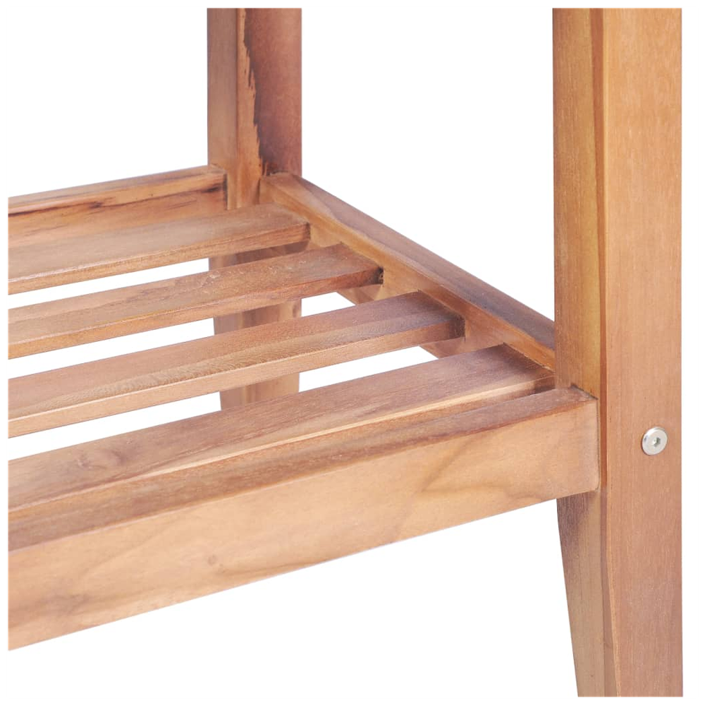 Coffee Table 40x40x50 cm vidaXL Square Solid Teak - Coffee Table from vidaXL