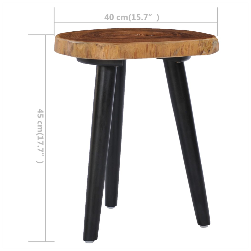 Coffee Table 40x45 cm vidaXL Solid Teak - Coffee Table from vidaXL