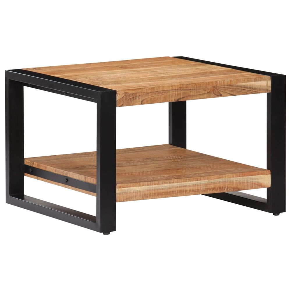 Coffee Table 60x60x40 cm vidaXL Solid Acacia Wood - Coffee Table from vidaXL