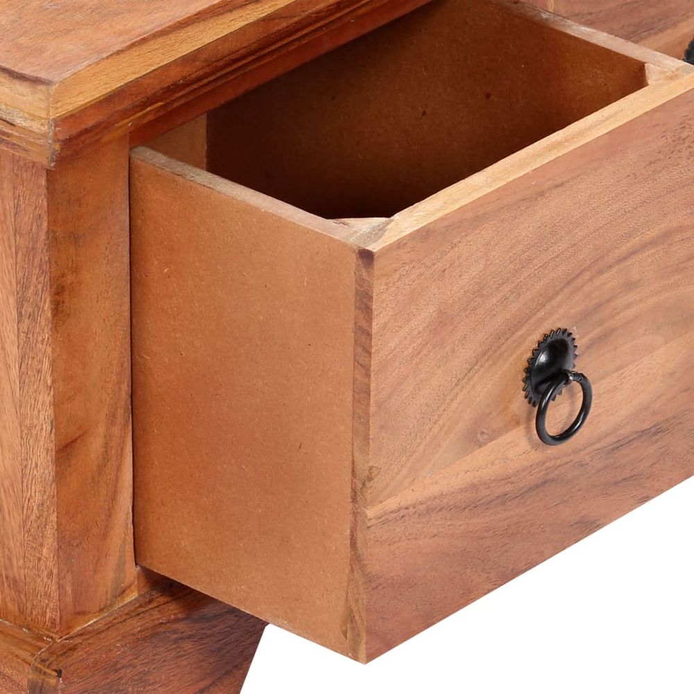 Coffee Table 66x70x35 cm vidaXL Solid Acacia Wood - Coffee Table from vidaXL