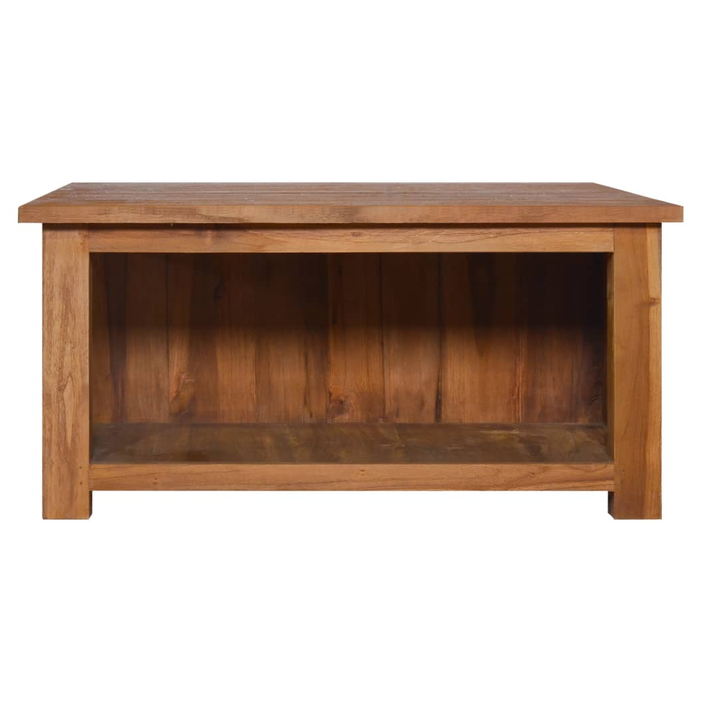 Coffee Table 68x68x33 cm vidaXL Solid Teak Wood - Coffee Table from vidaXL