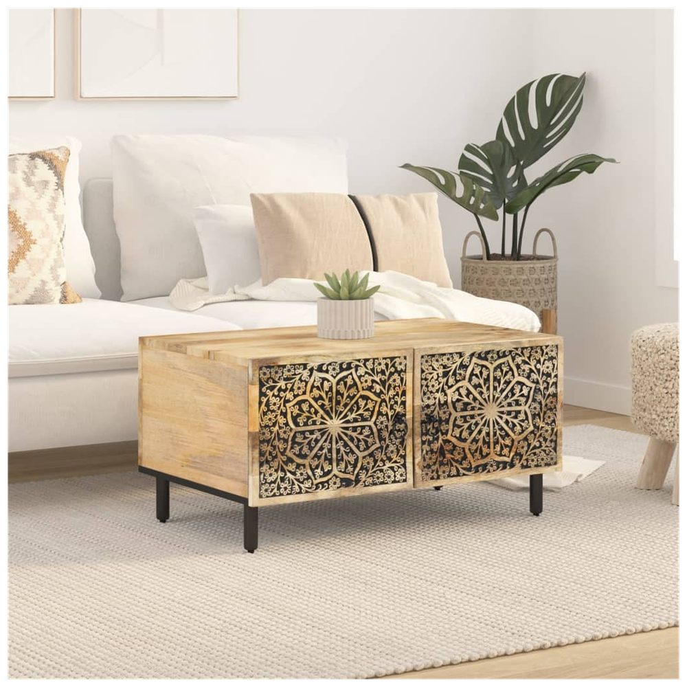 Coffee Table 80x50x40 cm vidaXL Solid Wood Mango - Coffee Table from vidaXL