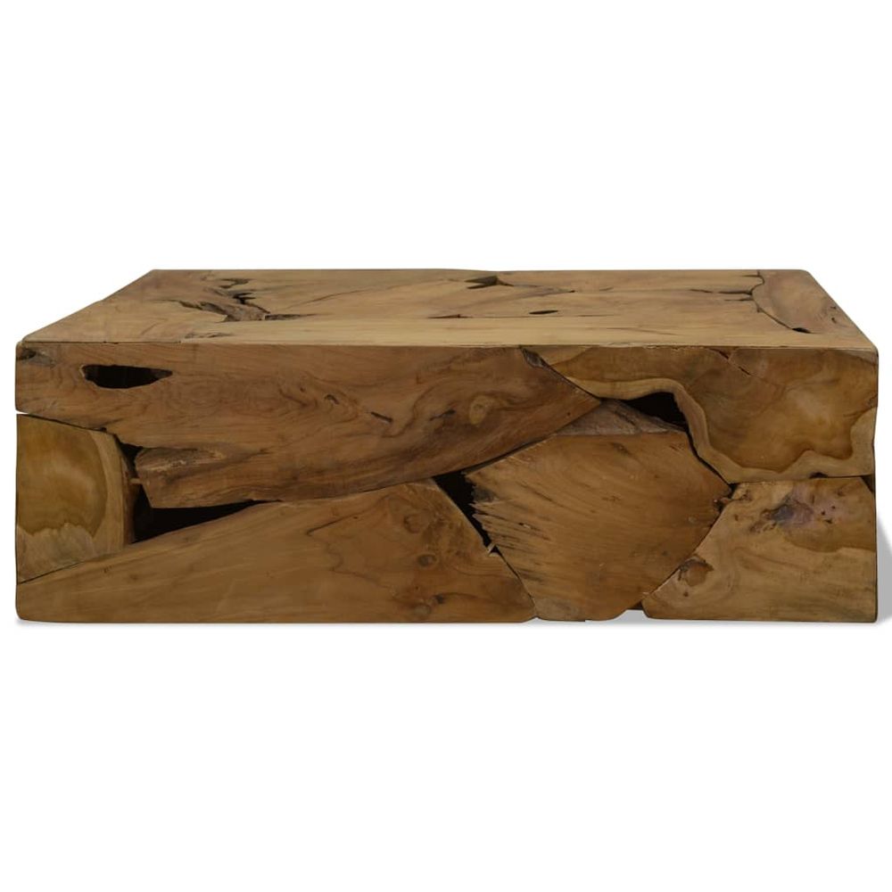 Coffee Table 90x50x30 cm vidaXL Genuine Teak Brown - Coffee Table from vidaXL