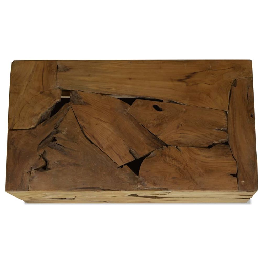 Coffee Table 90x50x30 cm vidaXL Genuine Teak Brown - Coffee Table from vidaXL