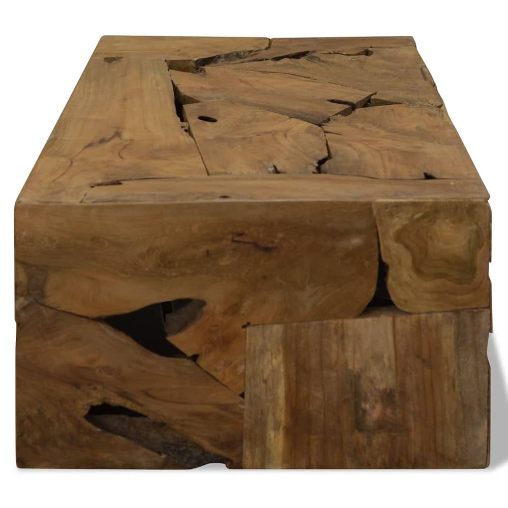 Coffee Table 90x50x30 cm vidaXL Genuine Teak Brown - Coffee Table from vidaXL