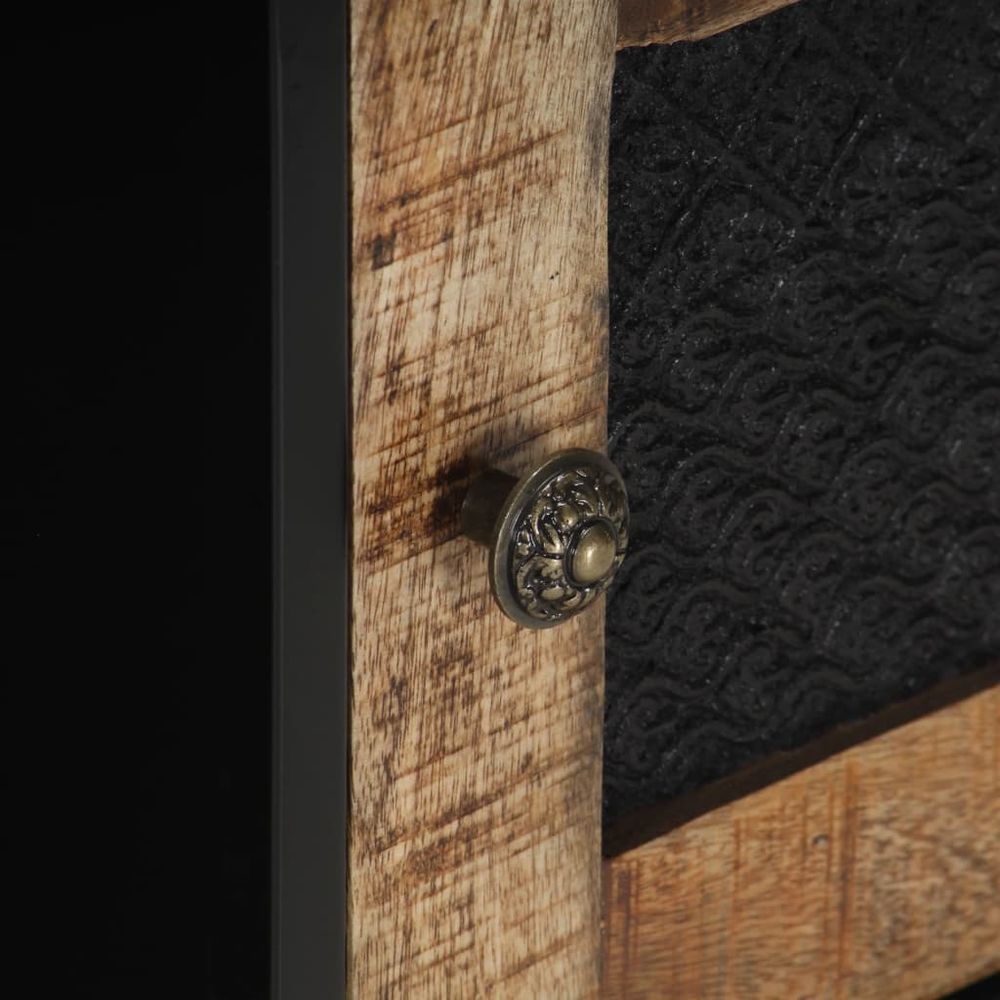 Coffee Table 90x50x35 cm vidaXL Rough Mango Wood - Coffee Table from vidaXL