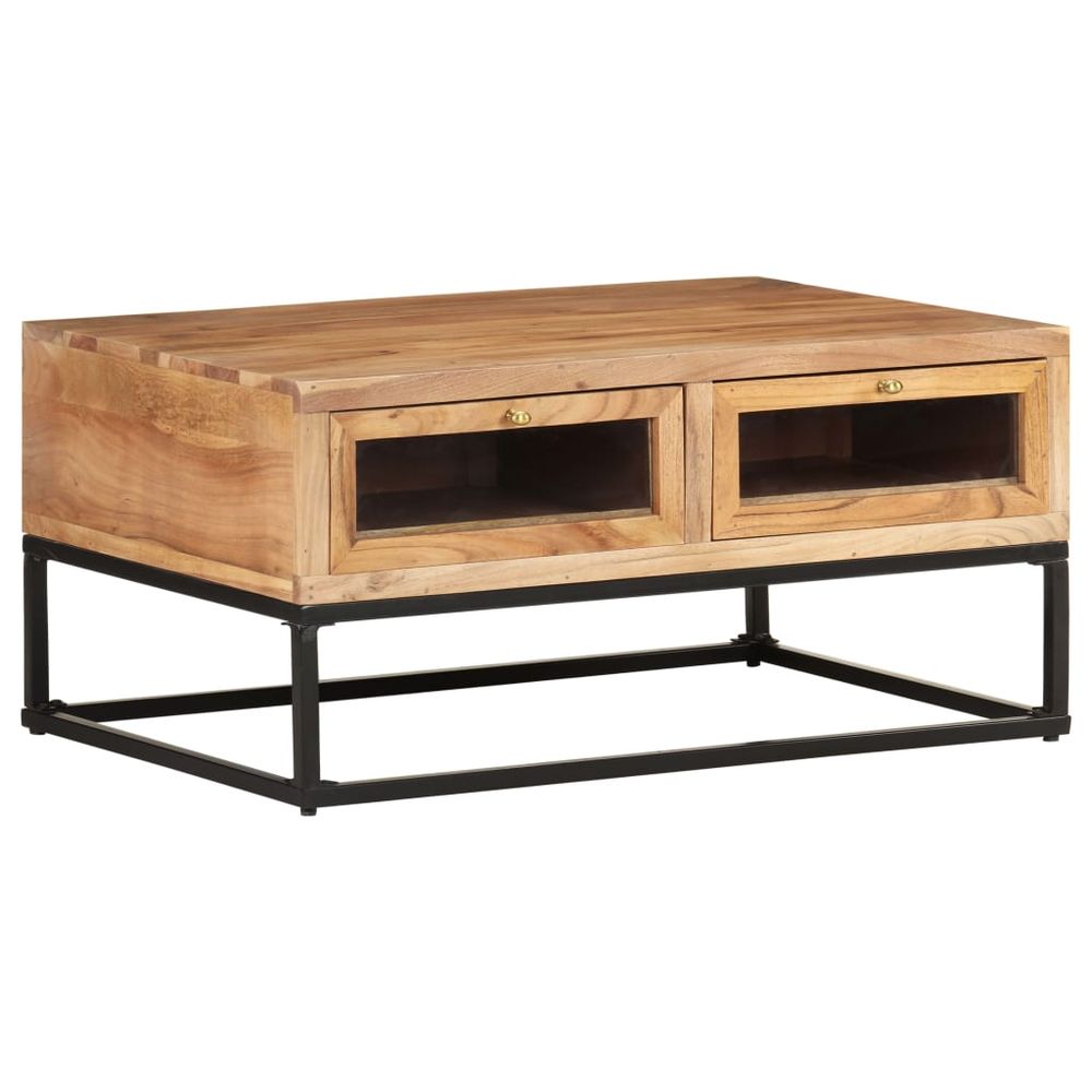 Coffee Table 90x60x40 cm vidaXL Solid Acacia Wood - Coffee Table from vidaXL