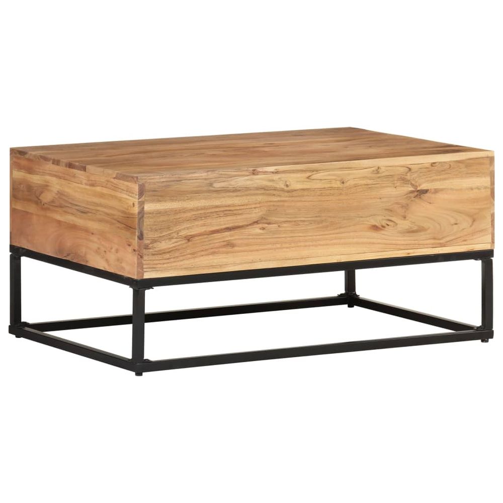 Coffee Table 90x60x40 cm vidaXL Solid Acacia Wood - Coffee Table from vidaXL