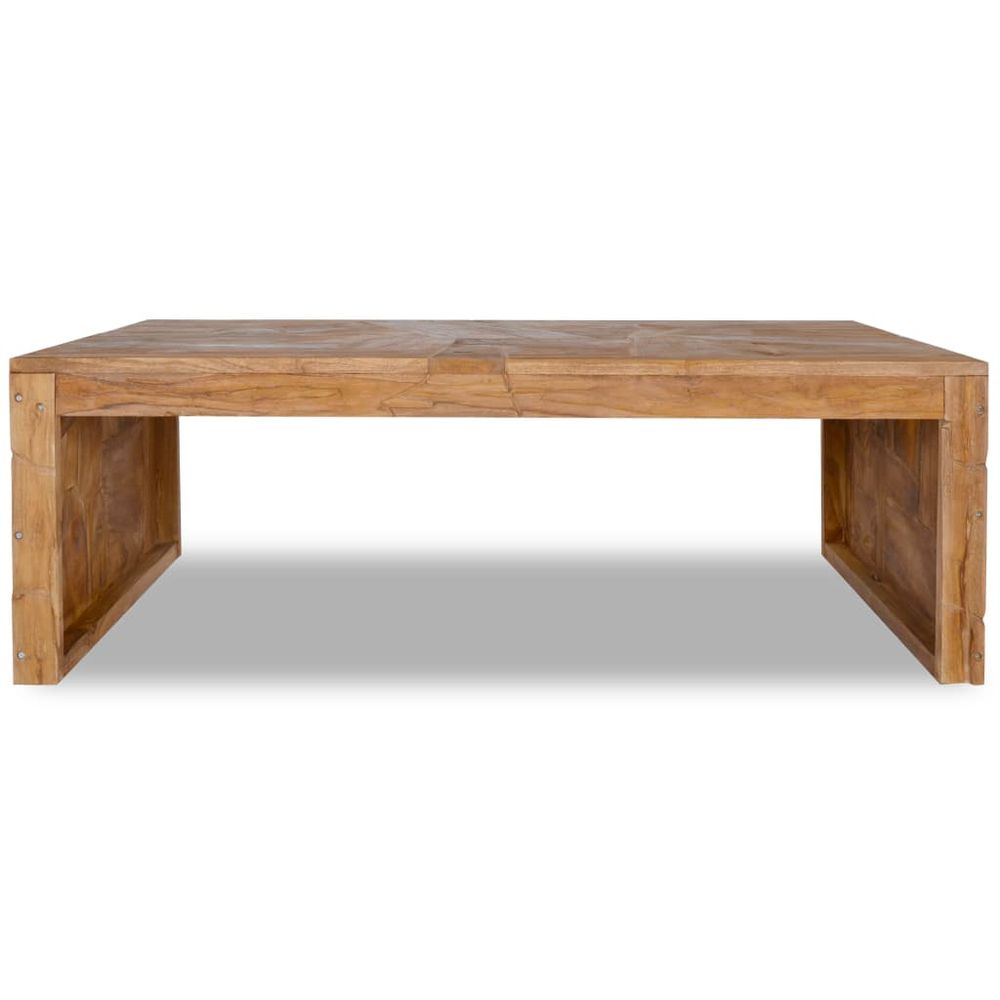 Coffee Table Erosion vidaXL Solid Teak Wood 110x35x38 cm - Coffee Table from vidaXL