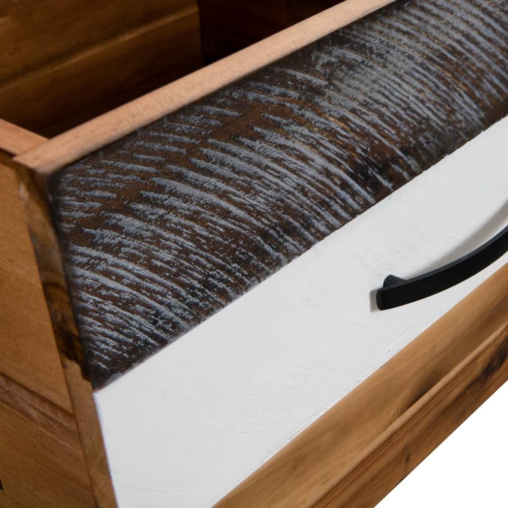 Coffee Table Solid Acacia Wood vidaXL 90x50x37.5 cm - Coffee Table from vidaXL