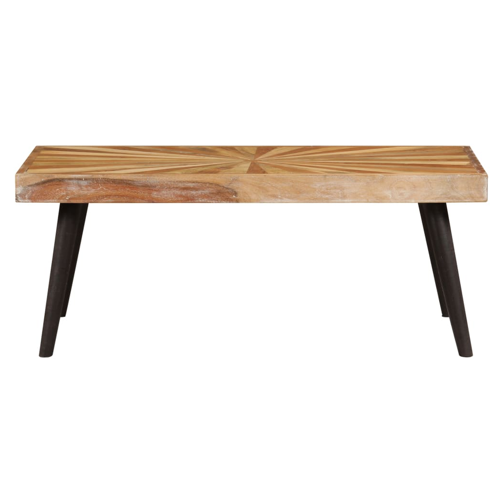 Coffee Table Solid Mango Wood vidaXL 90x55x36 cm - Coffee Table from vidaXL