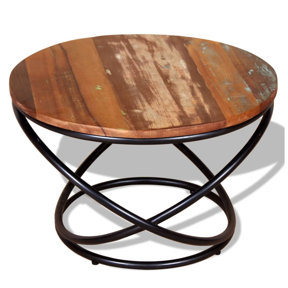 Coffee Table Solid Reclaimed Wood vidaXL 60x60x40 cm - Coffee Table from vidaXL