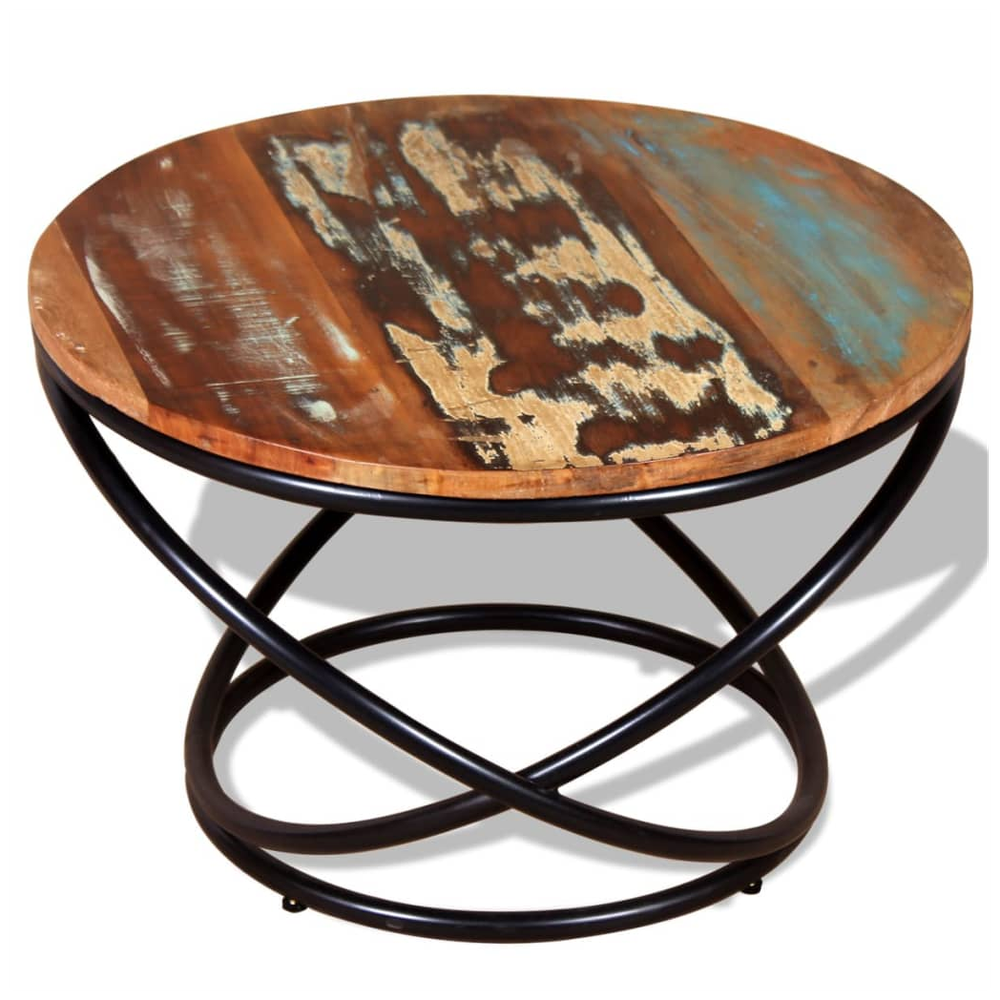 Coffee Table Solid Reclaimed Wood vidaXL 60x60x40 cm - Coffee Table from vidaXL