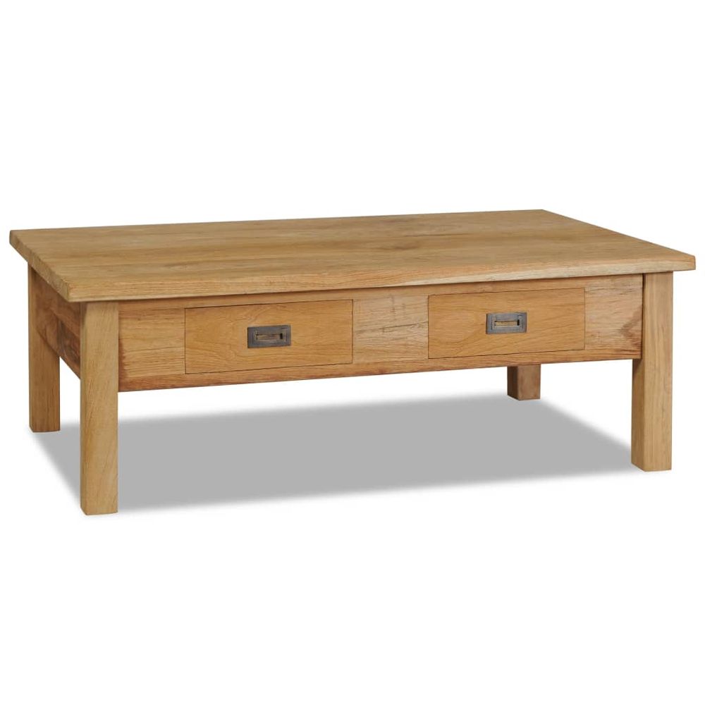 Coffee Table Solid Teak 100x60x35 cm vidaXL - Coffee Table from vidaXL