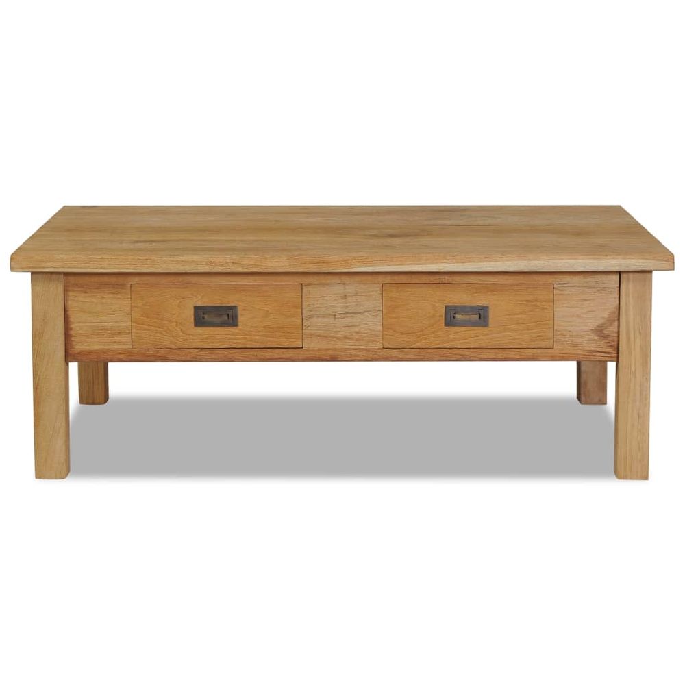 Coffee Table Solid Teak 100x60x35 cm vidaXL - Coffee Table from vidaXL