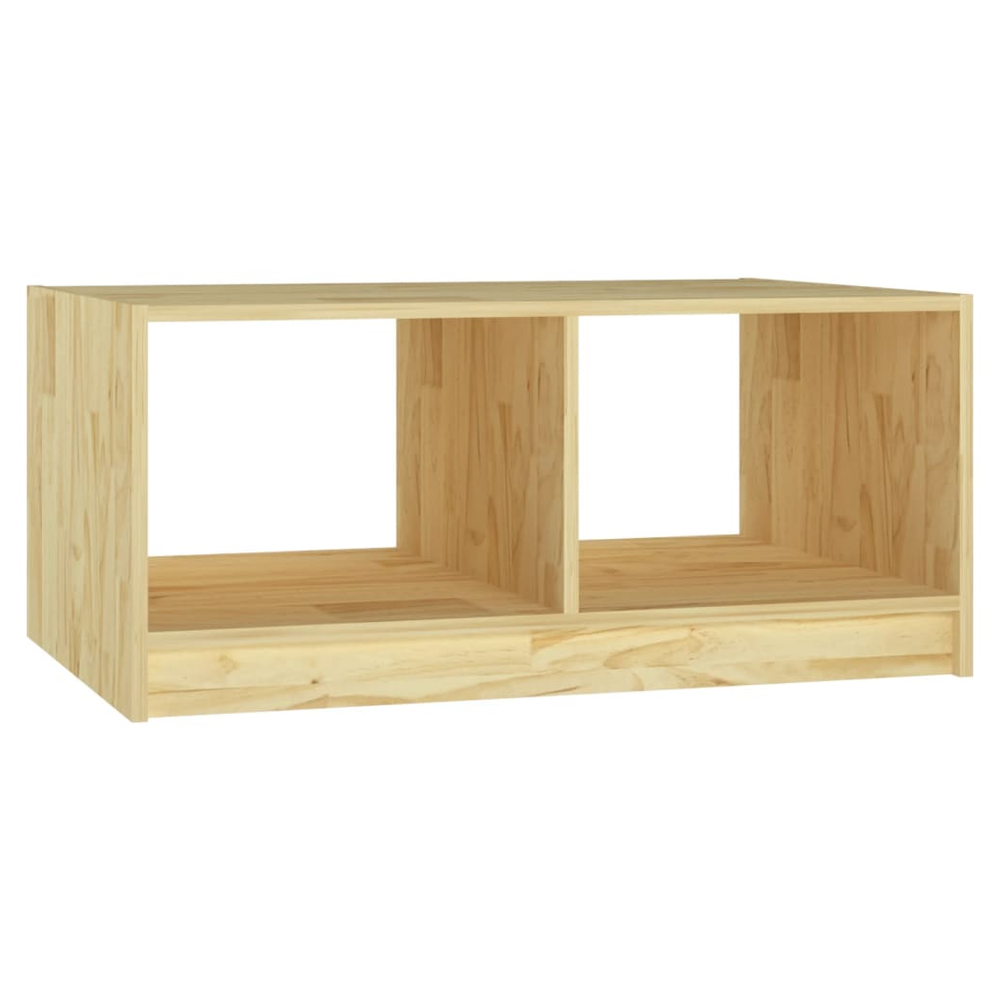 Coffee Table 75x50x33.5 cm vidaXL Solid Pinewood - Coffee Table from vidaXL