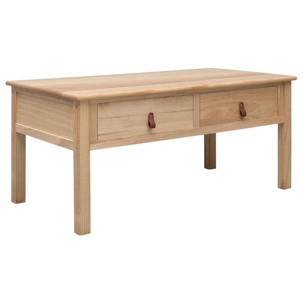 Coffee Table White 100x50x45 cm Wood vidaXL - Coffee Table from vidaXL