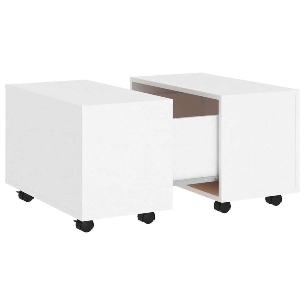 Coffee Table White 60x60x38 cm vidaXL Engineered Wood - Coffee Table from vidaXL