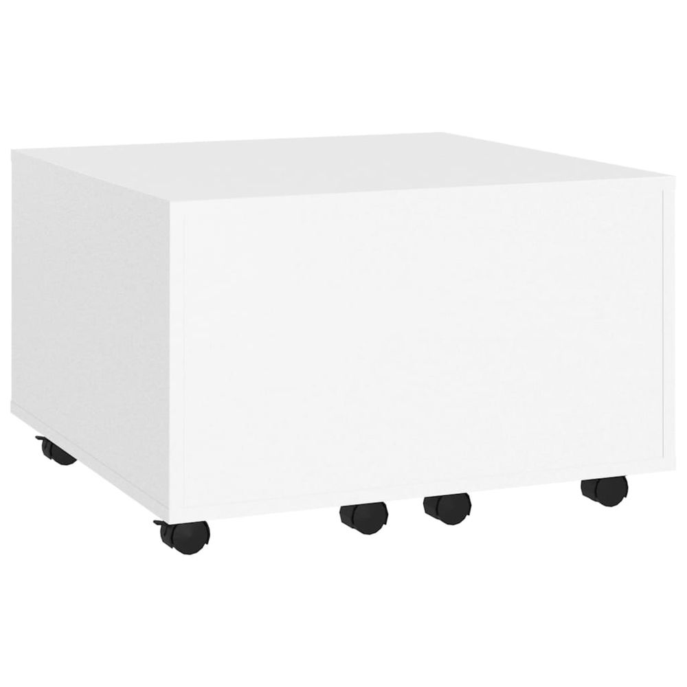 Coffee Table White 60x60x38 cm vidaXL Engineered Wood - Coffee Table from vidaXL