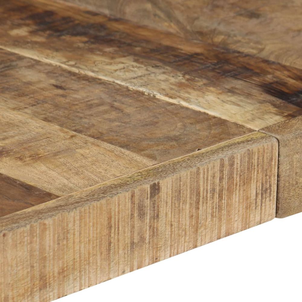 Coffee Table 140x140x40 cm vidaXL Rough Mango Wood - Coffee Table from vidaXL