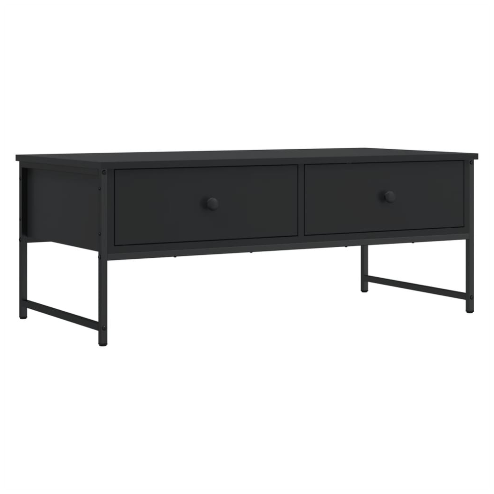 Coffee Table Black 101x49x39.5 cm vidaXL Engineered Wood - Coffee Table from vidaXL