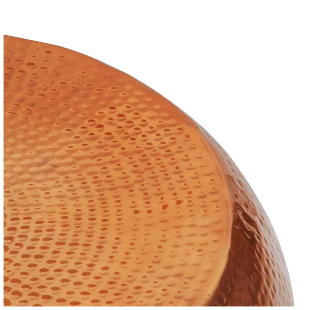 Hammered Aluminium Coffee Table vidaXL Silver - Coffee Table from vidaXL