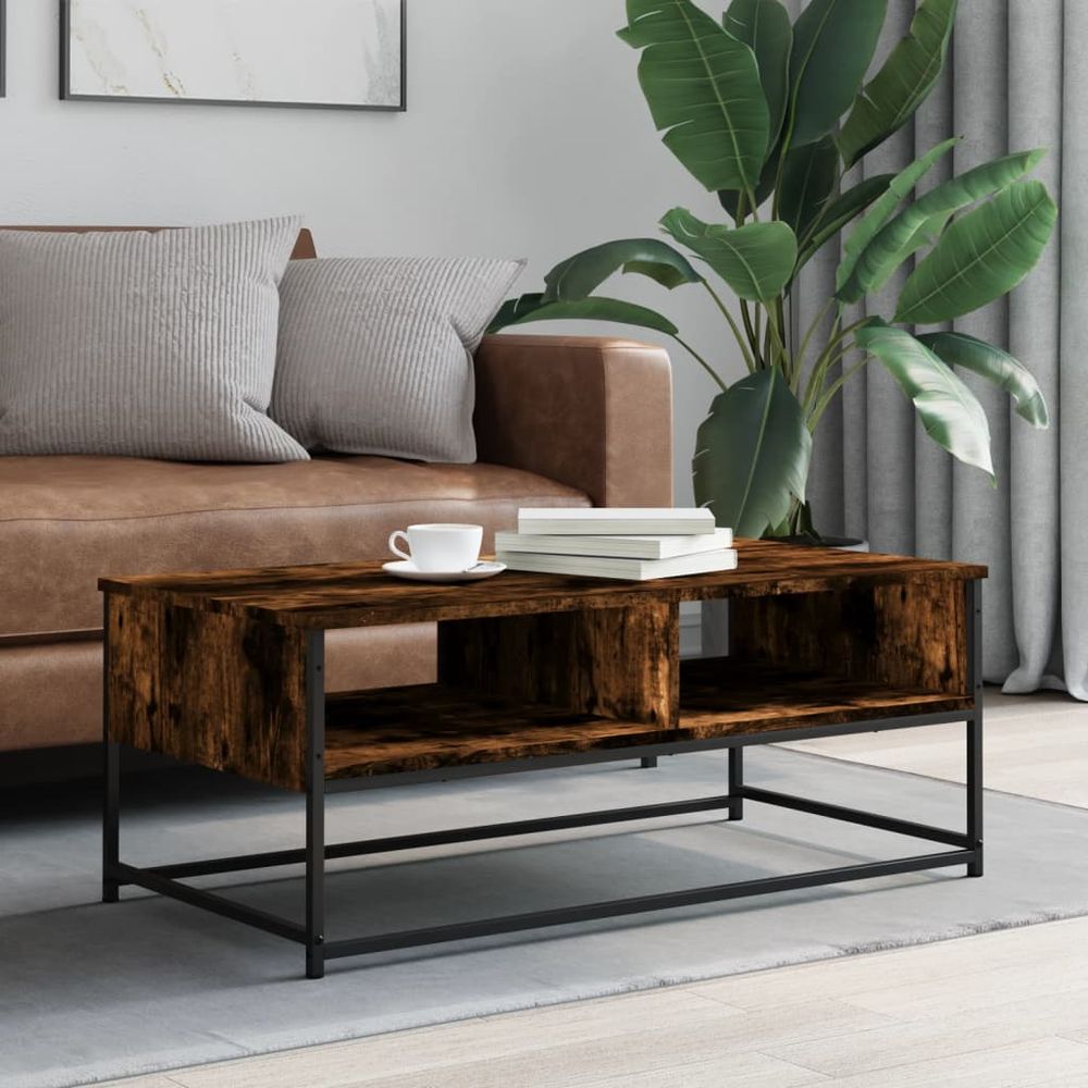 Coffee Table Black 100x51x40 cm vidaXL Engineered Wood - Coffee Table from vidaXL