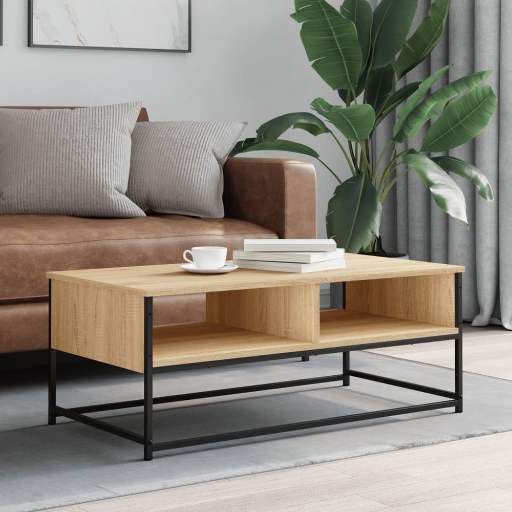 Coffee Table Black 100x51x40 cm vidaXL Engineered Wood - Coffee Table from vidaXL