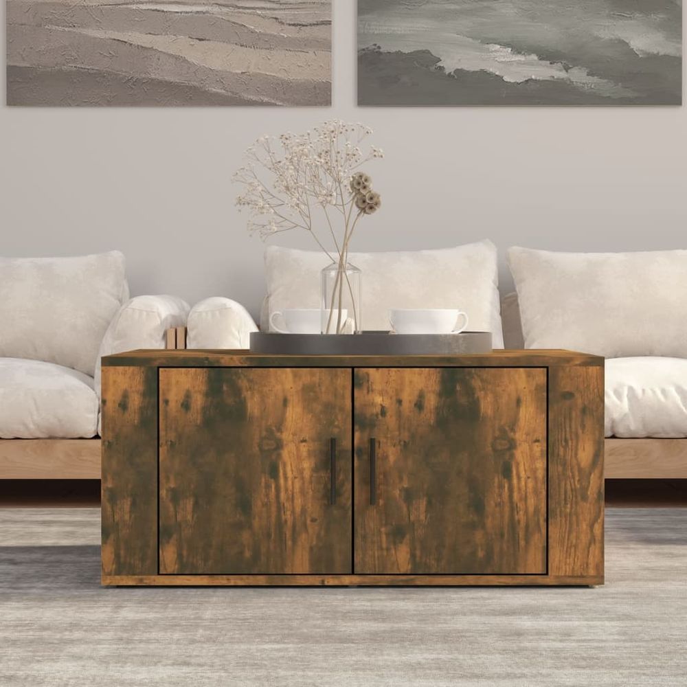 Coffee Table White 80x50x36 cm vidaXL Engineered Wood - Coffee Table from vidaXL